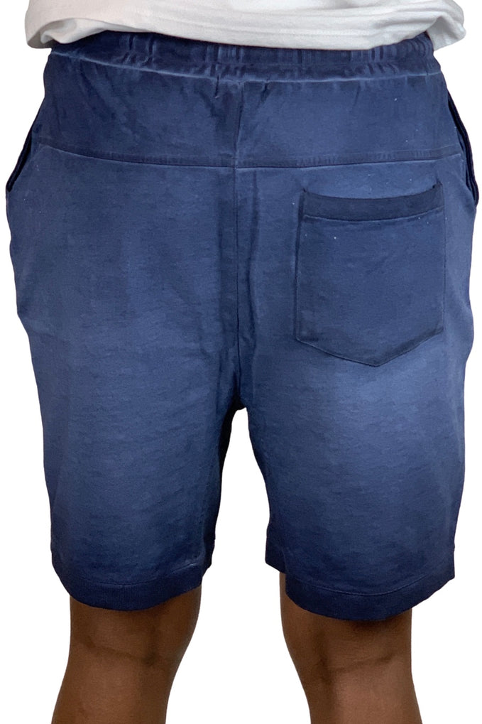 men navy shorts 