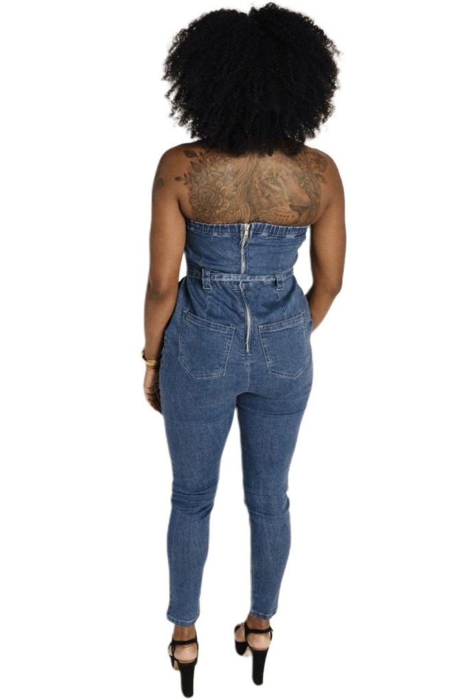 denim jumpsuit 