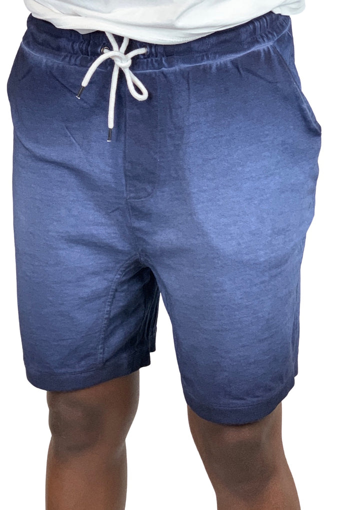 men navy shorts 