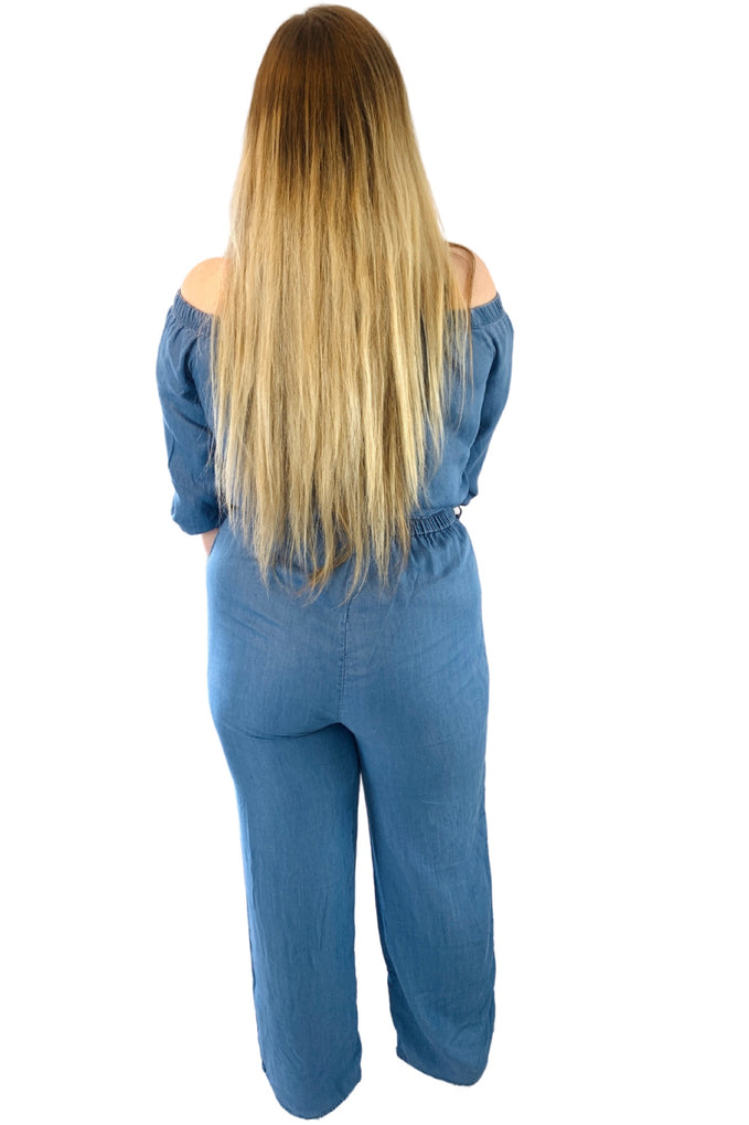 denim jumpsuit 