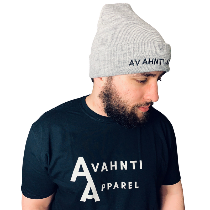 Avahnti Apparel Signature | UNISEX | Grey Beanie