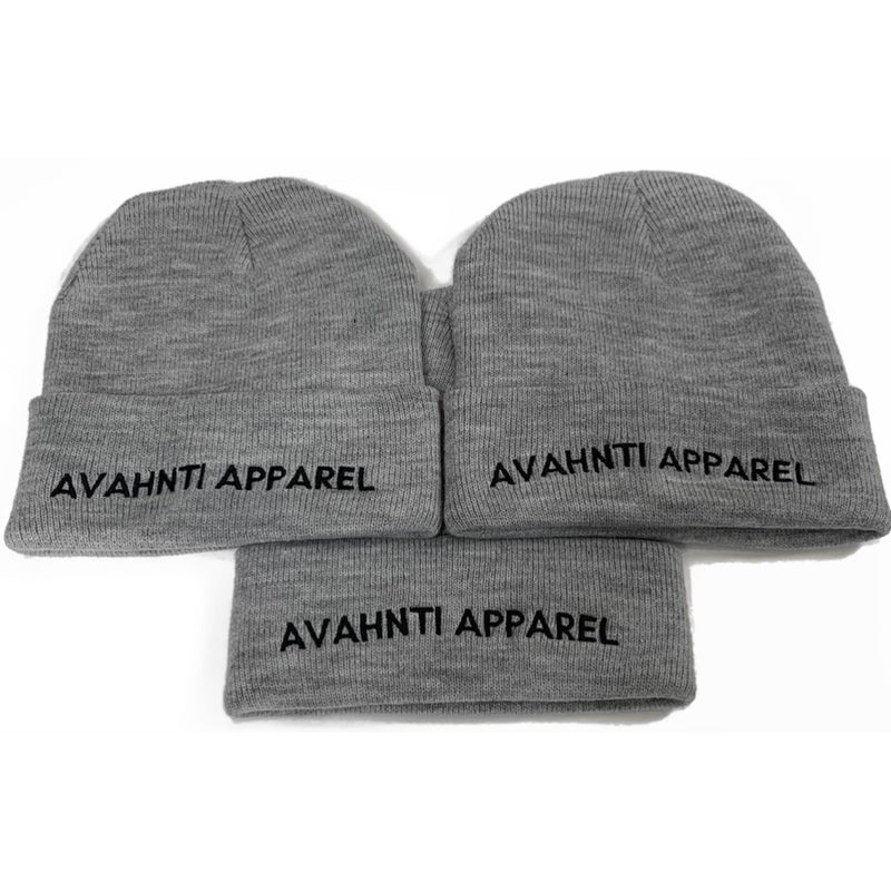 Avahnti Apparel Signature | UNISEX | Grey Beanie