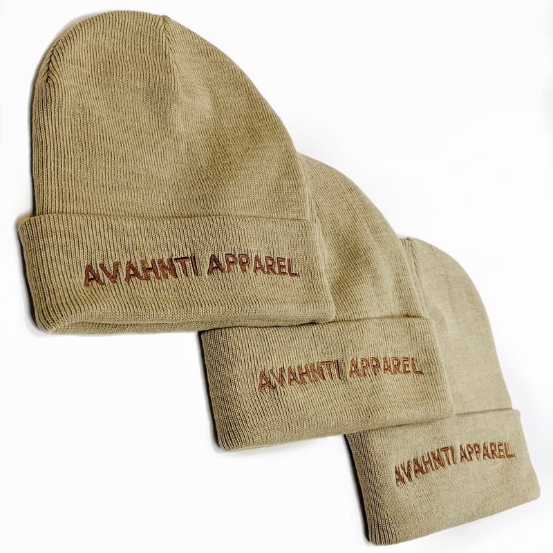 Avahnti Apparel Signature | UNISEX | Mocha Beanie