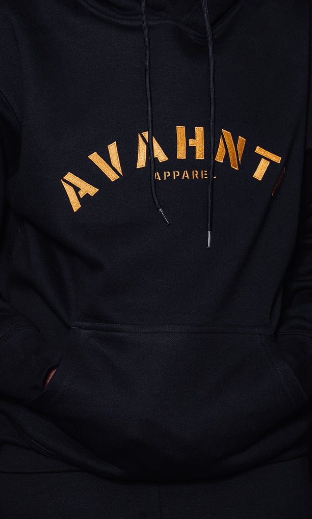 DOTE | Black/Gold | Avahnti Signature UNISEX Jogger Set