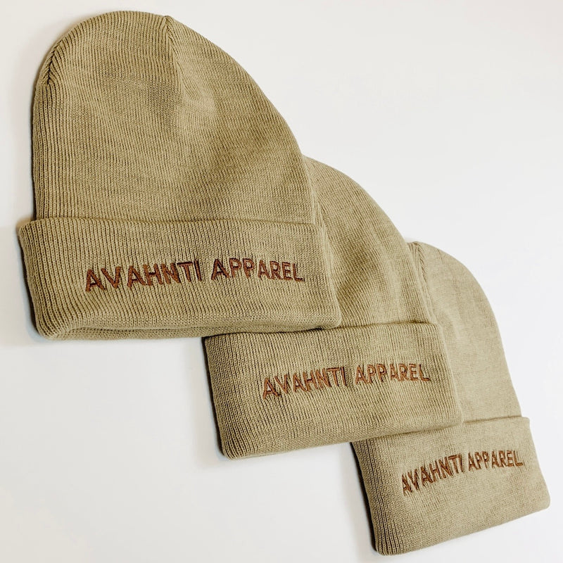 Avahnti Apparel Signature | UNISEX | Mocha Beanie