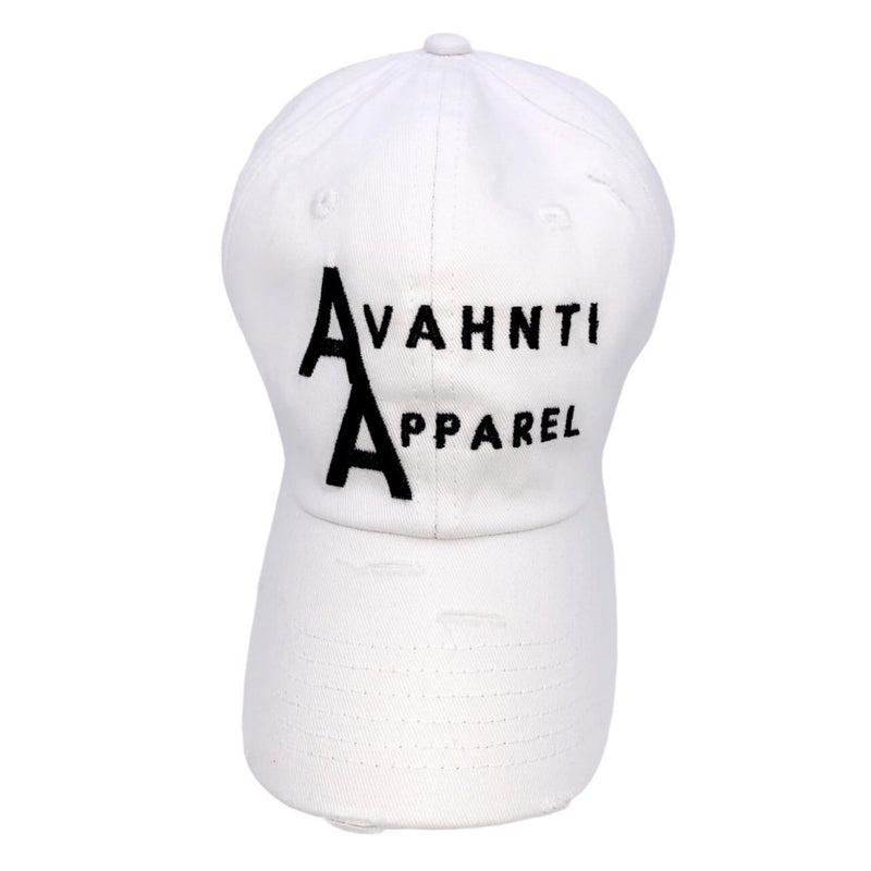 Avahnti Apparel Distressed White Hat | Limited Edition