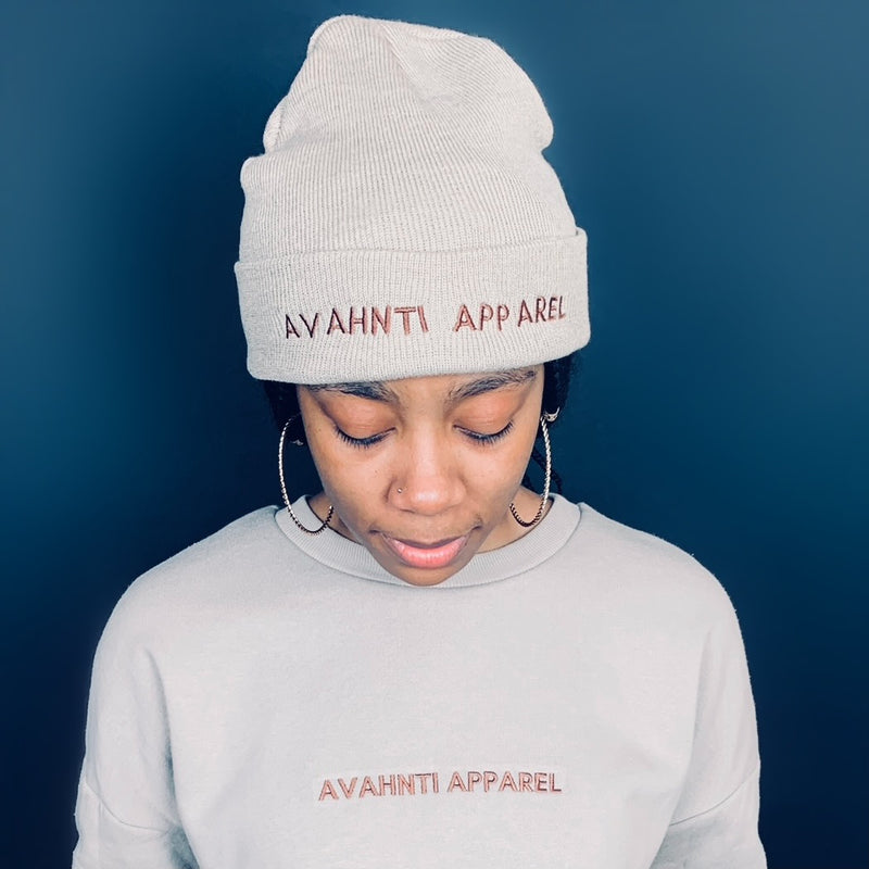 Avahnti Apparel Signature | UNISEX | Mocha Beanie