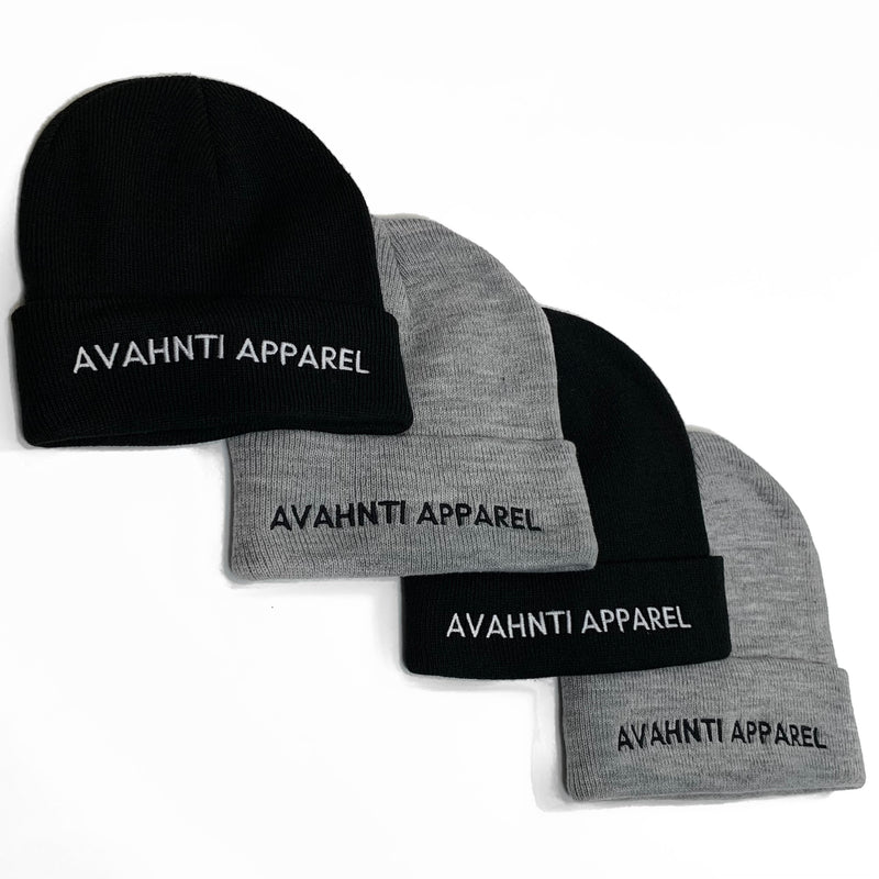 Avahnti Apparel Signature | UNISEX | Grey Beanie