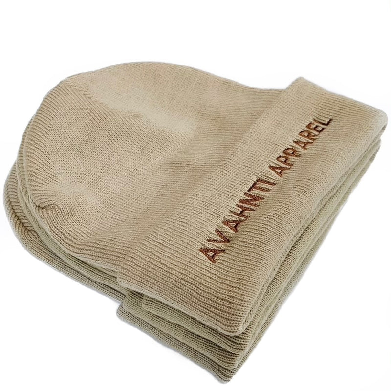 Avahnti Apparel Signature | UNISEX | Mocha Beanie