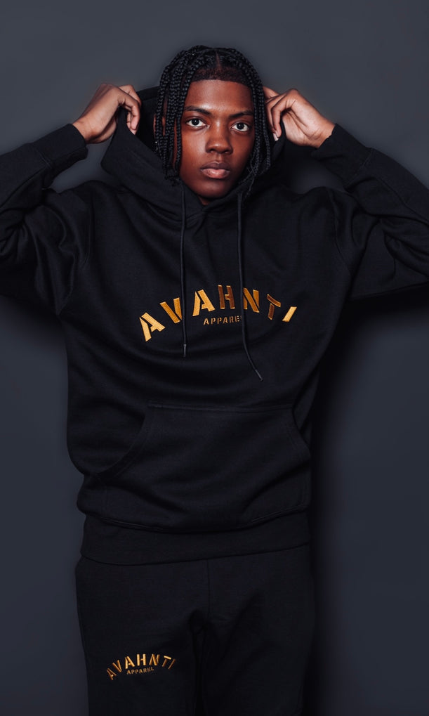 DOTE | Black/Gold | Avahnti Signature UNISEX Jogger Set