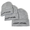 Avahnti Apparel Signature | UNISEX | Grey Beanie