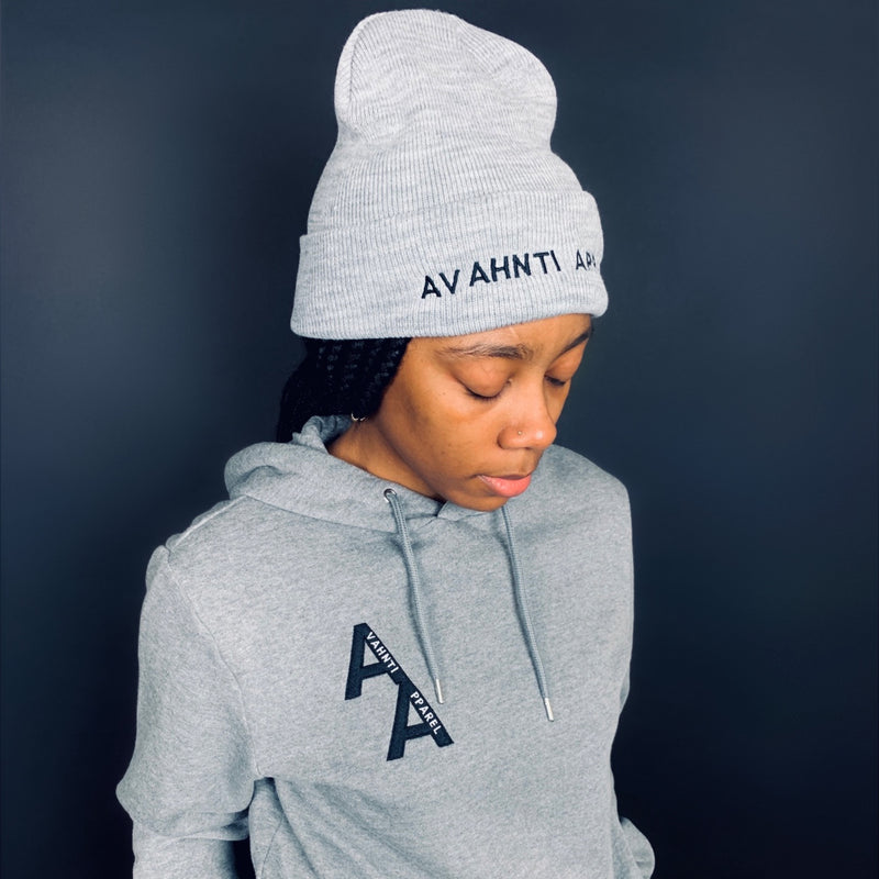 Avahnti Apparel Signature | UNISEX | Grey Beanie