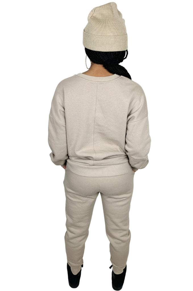 Mocha w/ Splash Of Cinnamon Drop | Avahnti Sig. Jogger Set (SW)